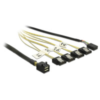 Produktbild för Delock SATA/SAS-kabel - 50 cm