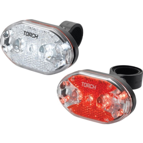 Usorteret TORCH  lampki CYCLE LIGHT SET WHITE BRIGHT 9X + TAIL BRIGHT...