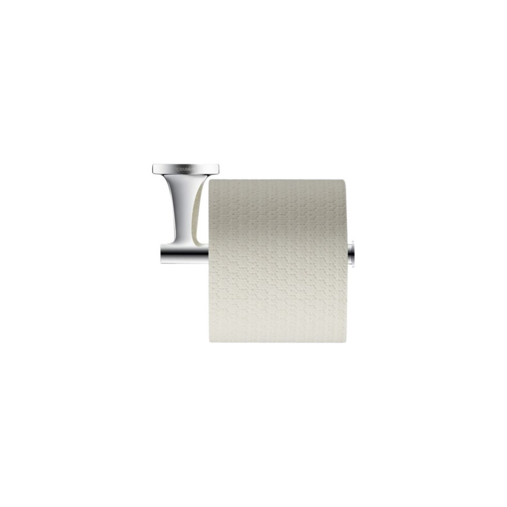 Produktbild för Duravit Starck T pappershållare för toalettpapper krom 152x7...