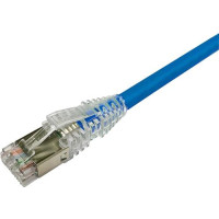Produktbild för NETCONNECT patchkabel kat 6A S/FTP PiMF, längd 7,5 m, blå, L...