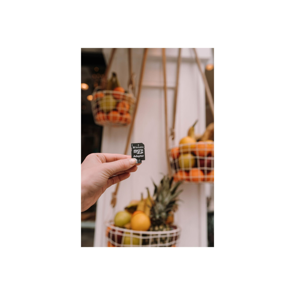Produktbild för Verbatim PRO - flash-minneskort - 32 GB - microSDHC UHS-I