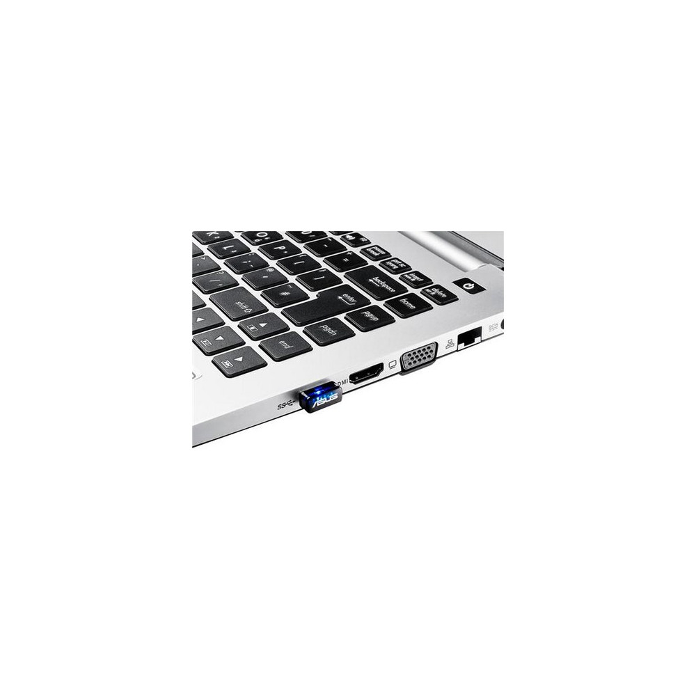 Produktbild för ASUS USB-N10 NANO - nätverksadapter - USB 2.0