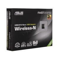 Produktbild för ASUS USB-N10 NANO - nätverksadapter - USB 2.0