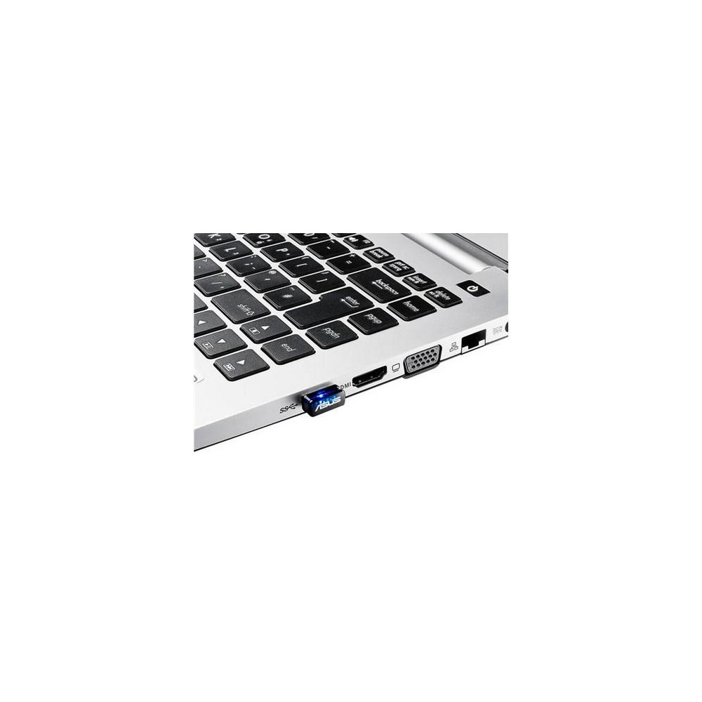 Produktbild för ASUS USB-N10 NANO - nätverksadapter - USB 2.0