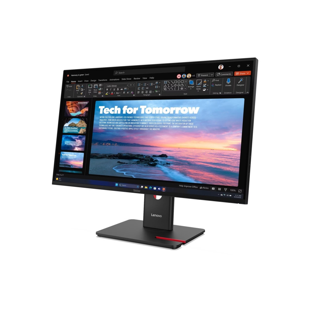 Produktbild för Lenovo ThinkVision T27qd-40 - LED-skärm - QHD - 27"