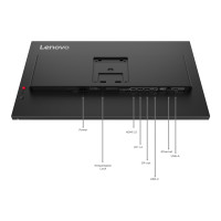Produktbild för Lenovo ThinkVision T27qd-40 - LED-skärm - QHD - 27"