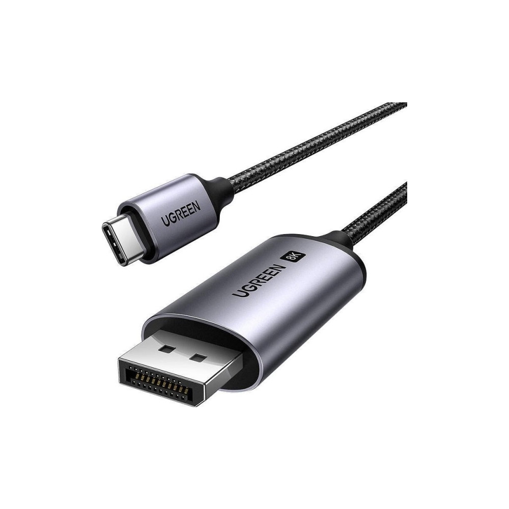 Produktbild för Ugreen 25839, 3 m, USB Type-C, DisplayPort, Hankoppling, Han...