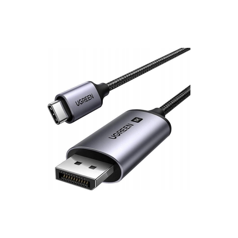 Produktbild för Ugreen 25839, 3 m, USB Type-C, DisplayPort, Hankoppling, Han...