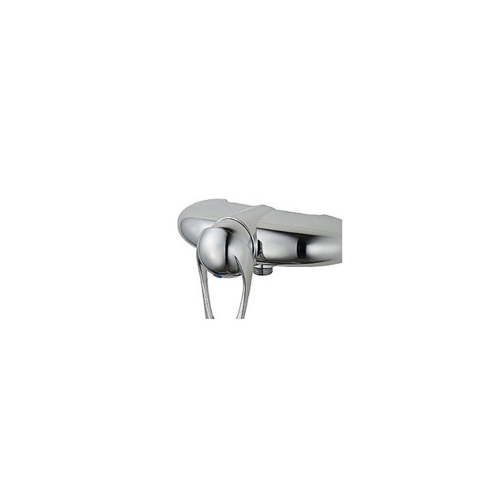 Produktbild för FM Mattsson 9000E termostatblandare m/brus cc150mm förkromad