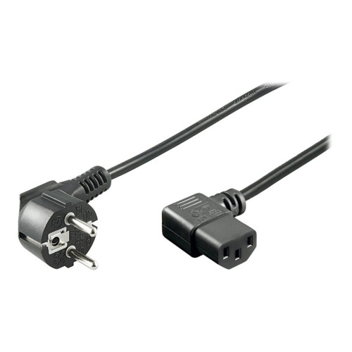 WENTRONIC GMBH goobay - strömkabel - power IEC 60320 C13 till power CEE 7/7 - 2 m