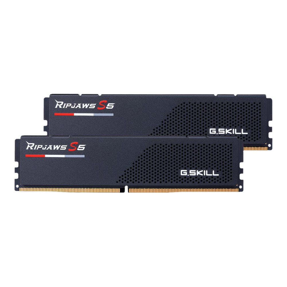 Produktbild för G.Skill Ripjaws S5 - DDR5 - sats - 32 GB: 2 x 16 GB - DIMM 288-pin / PC5-44800 - ej buffrad