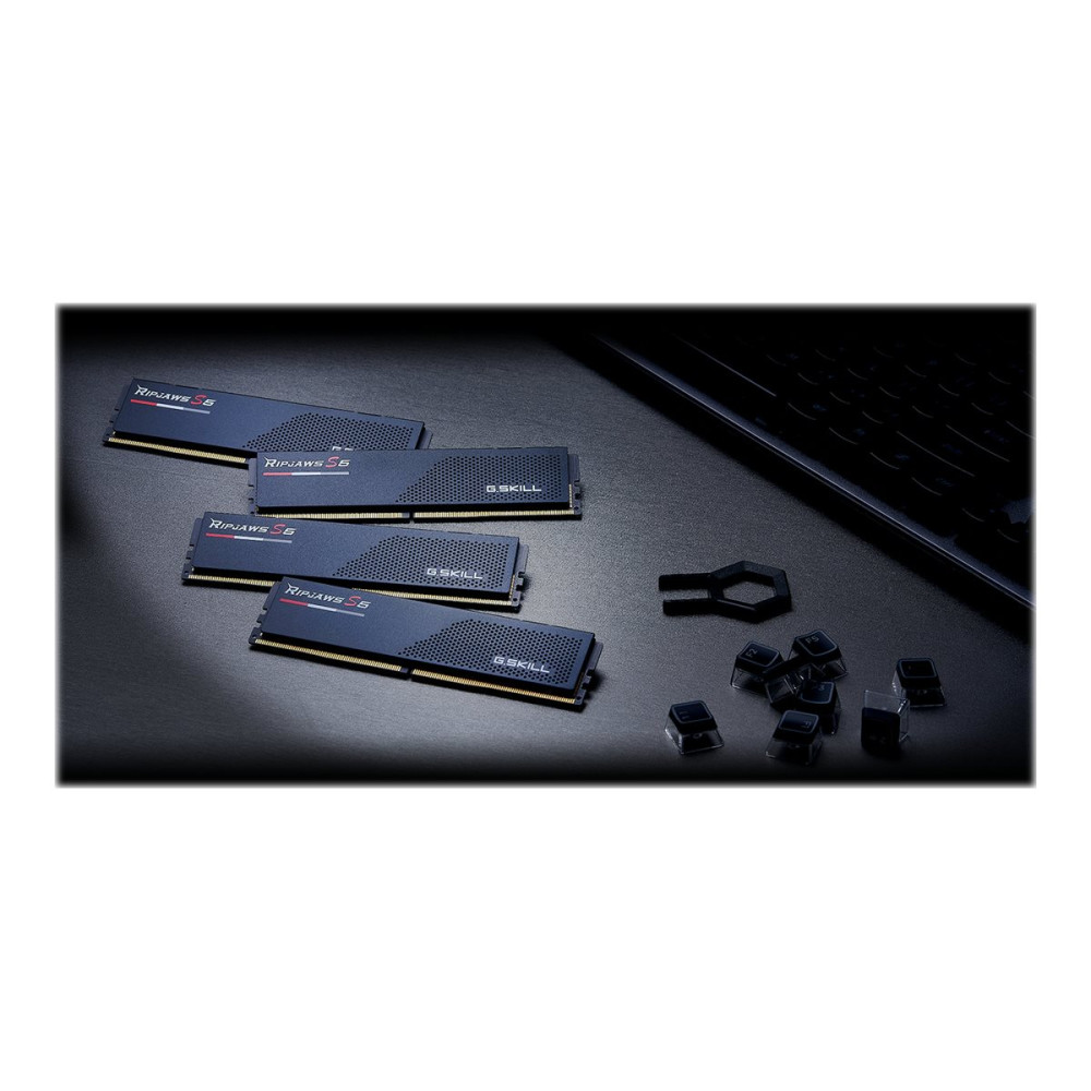 Produktbild för G.Skill Ripjaws S5 - DDR5 - sats - 32 GB: 2 x 16 GB - DIMM 288-pin / PC5-44800 - ej buffrad