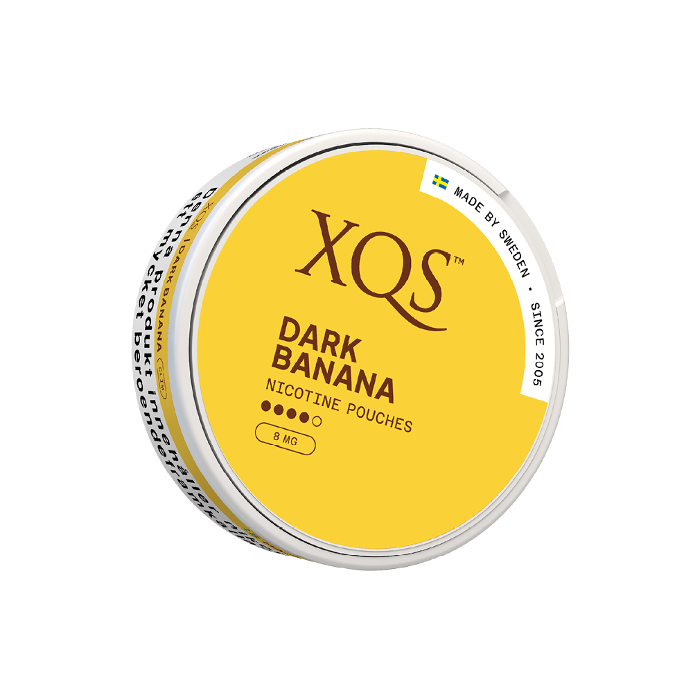 Produktbild för XQS Dark Banana 8mg 10-pack