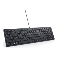 Produktbild för Dell Pro Silent Wired Collaboration Keyboard KB525C - tangentbord - QWERTY - hela norden - svart Inmatningsenhet