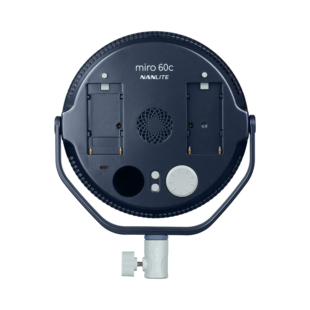 Produktbild för Nanlite Miro 60c LED Full-color Round Panel Light  (Midnight Blue)