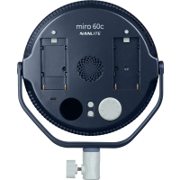 Produktbild för Nanlite Miro 60c LED Full-color Round Panel Light  (Midnight Blue)