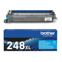Produktbild för Brother TN248XLC - Lång livslängd - cyan - original - tonerkassett