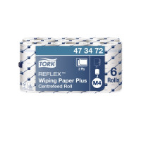 Produktbild för Aftørringspapir Allround Tork Reflex™ M4 Plus centerfeed, 2-...