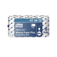Produktbild för Aftørringspapir Allround Tork Reflex™ M4 Plus centerfeed, 2-...