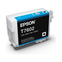 Produktbild för Epson T7602 - cyan - original - bläckpatron