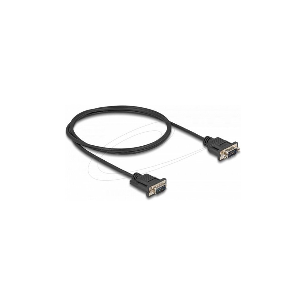 Produktbild för Delock - seriell kabel - DB-9 till DB-9 - 1 m