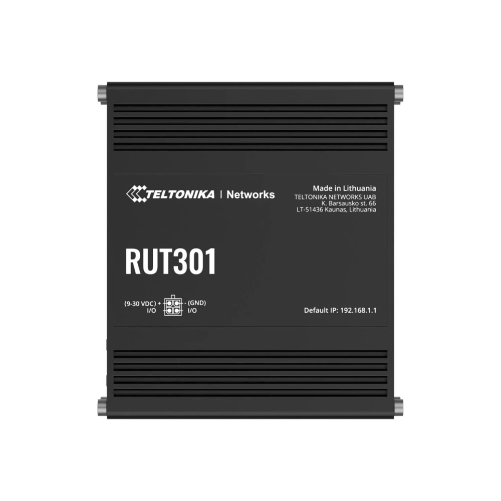 Produktbild för Teltonika RUT301 - router - DIN-skenmonterbar, väggmonterbar, bordsmonterbar