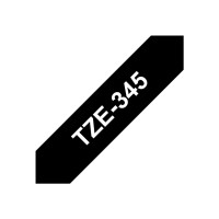 Produktbild för Brother TZe-345 - bandlaminat - 1 kassett(er) - Rulle (1,8 cm x 8 m)