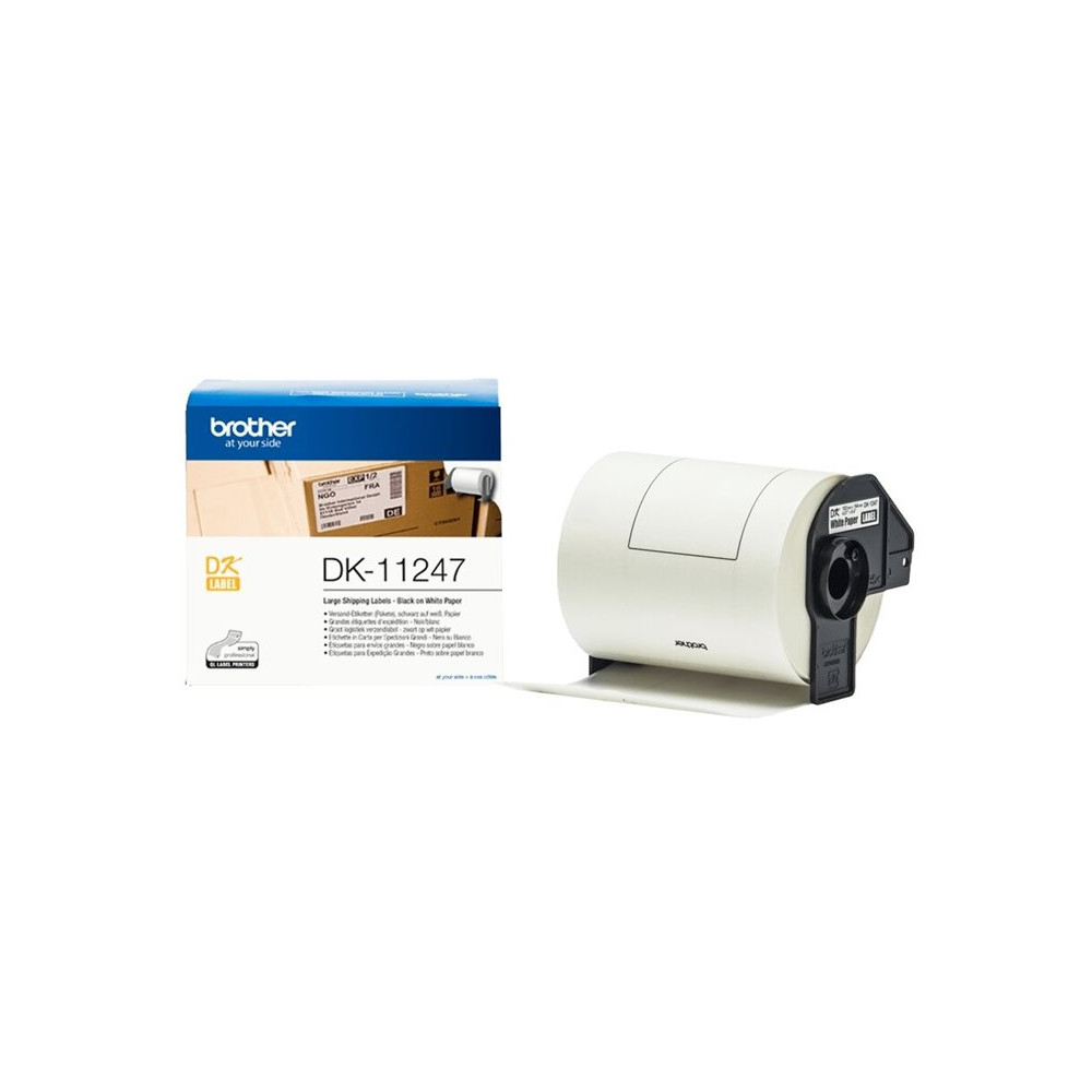 Produktbild för Brother DK-11247 - etiketter - 180 etikett (er) - 103 x 164 mm