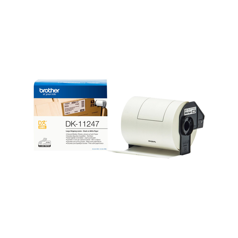 Produktbild för Brother DK-11247 - etiketter - 180 etikett (er) - 103 x 164 mm