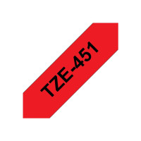Produktbild för Brother TZe-451 - bandlaminat - 1 kassett(er) - Rulle ( 2,4 cm x 8 m)