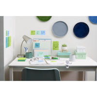 Produktbild för Post-It Super Sticky Z-Notes Oasis, 76 x 76 mm, pakke a 5 st...