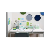 Produktbild för Post-It Super Sticky Z-Notes Oasis, 76 x 76 mm, pakke a 5 st...
