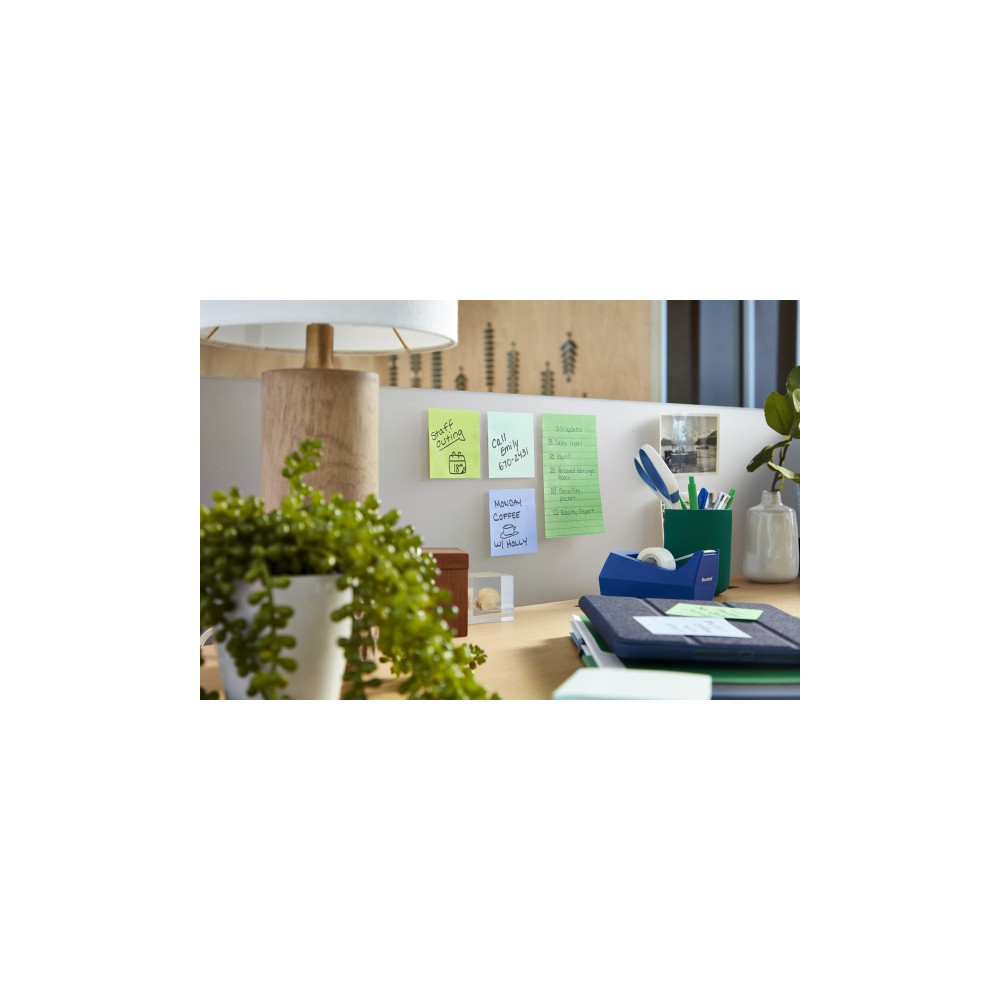 Produktbild för Post-It Super Sticky Z-Notes Oasis, 76 x 76 mm, pakke a 5 st...