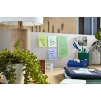 Produktbild för Post-It Super Sticky Z-Notes Oasis, 76 x 76 mm, pakke a 5 st...