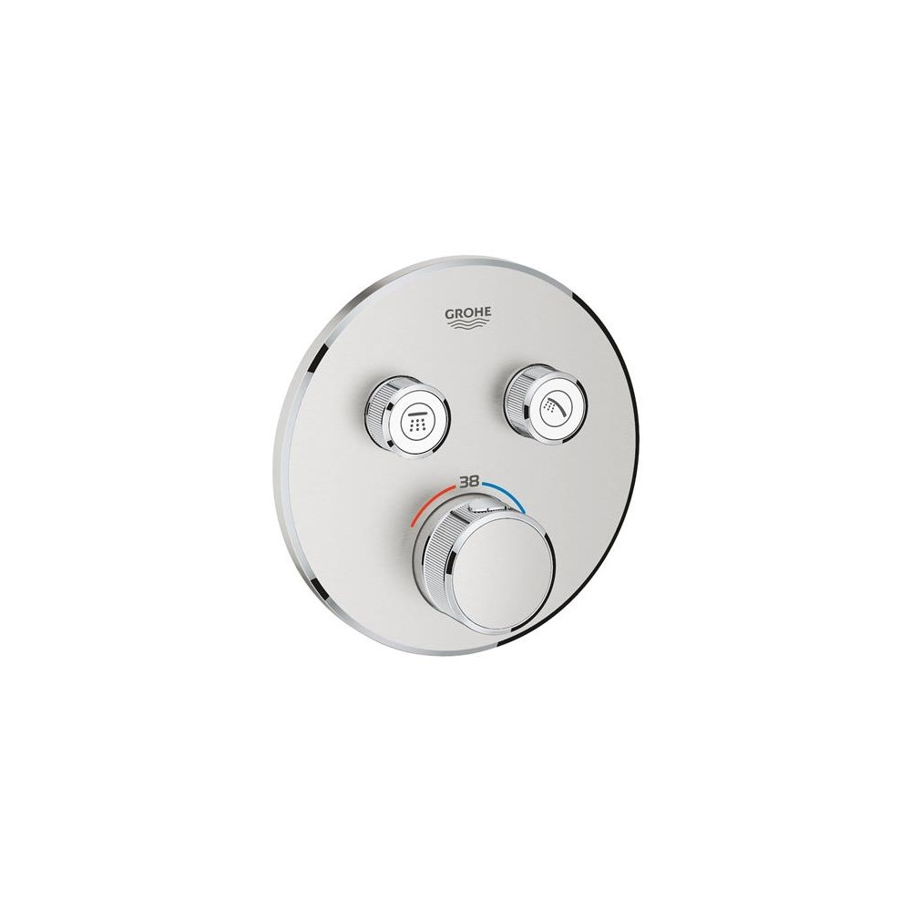 Produktbild för GROHE 29119DC0, Badkar och dusch, Roterande kranvred, Stål,...