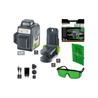 Produktbild för Laserliner PocketPlane-Laser 3G, 0,3 mm/m, 3,5°, 515 nm, Lin...