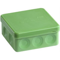 Produktbild för ABB Kopplingsbox AP9 2.5 med 10 membran hxbxd: 39x85x85 mm I...