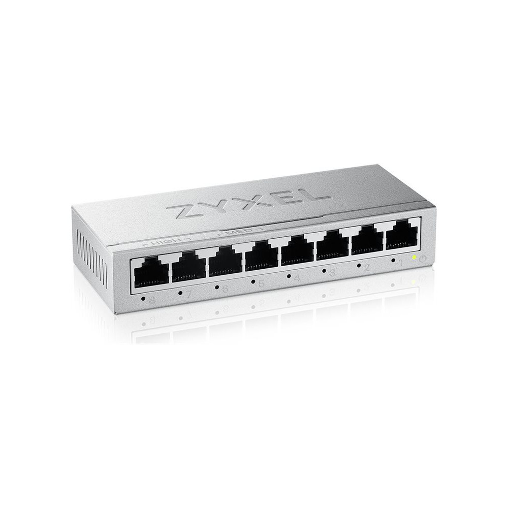 Produktbild för Zyxel GS-100 series GS-105B - Version 5 - switch - 5 portar - ohanterad