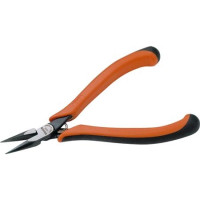 Produktbild för Bahco Elektroniktång, spetstång, 9 mm, 2,44 cm, 6,8 mm, Poly...