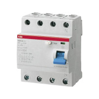 Produktbild för ABB 2CSF204101R1400, Jordfelsbrytare, Typ A, 230