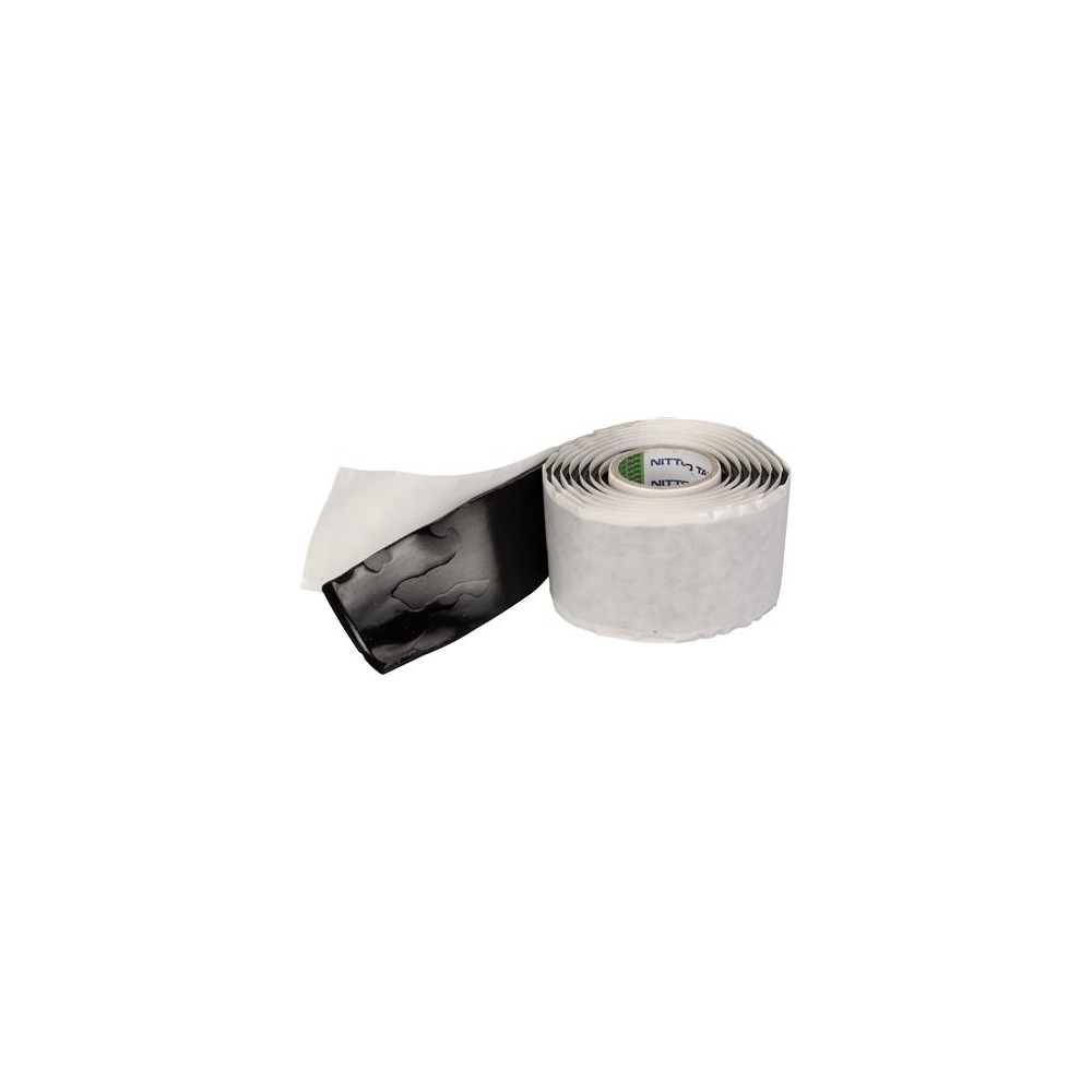 Produktbild för NITTO Vulkaniserande tejp 12FB svart38mmx1,5m, för isolering...