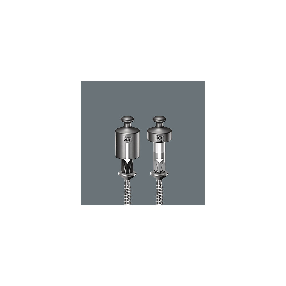 Produktbild för Wera 334 Skruvmejsel för rak skåra, 33 mm, 25,5 cm, 33 mm, 6...