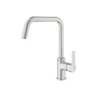 Produktbild för GROHE 30470DC0, Standard, Stål, Hävarm, Single, Super steel,...