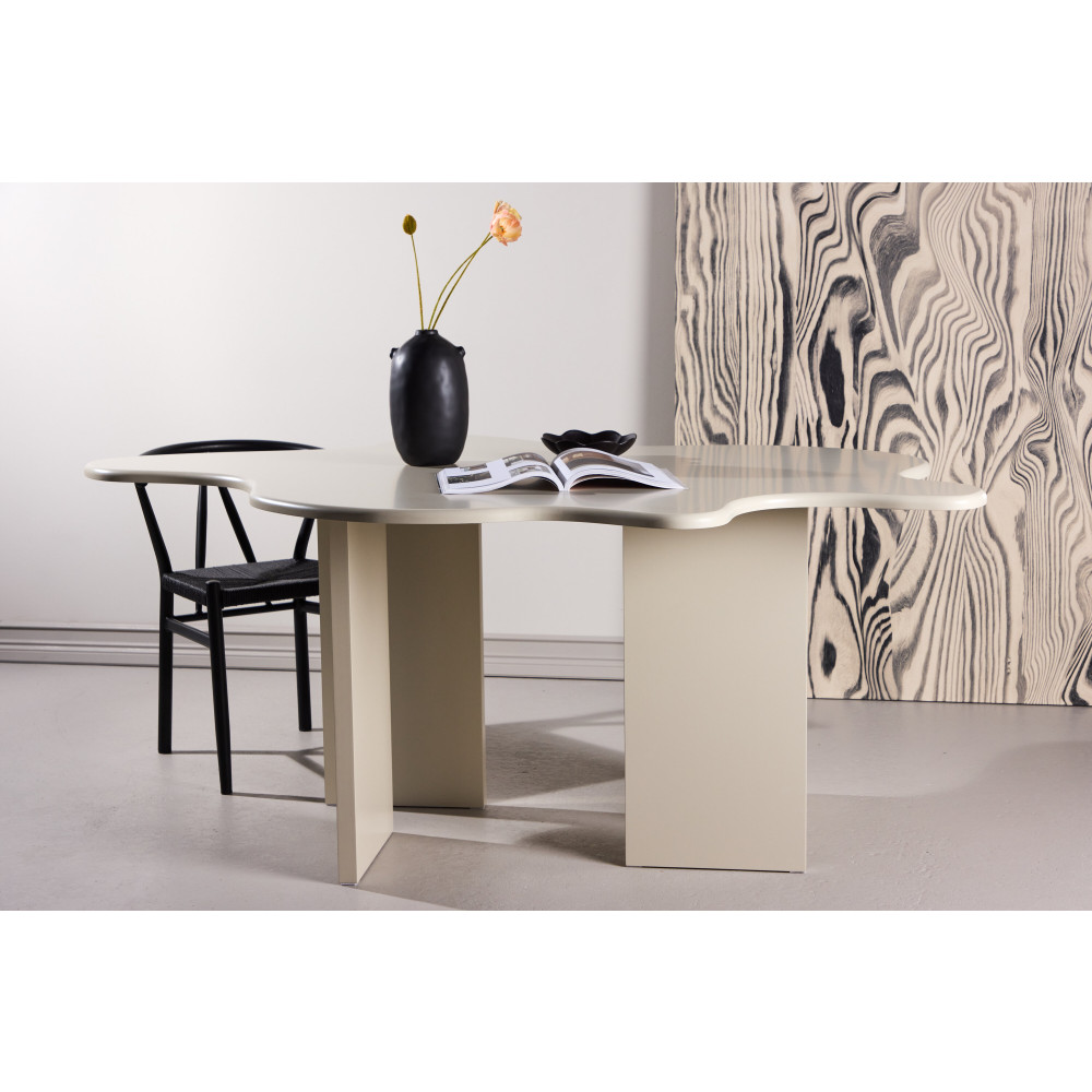 Produktbild för Flower ovalt matbord