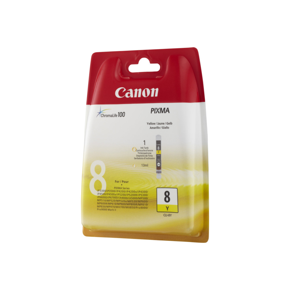 Produktbild för Canon CLI-8Y - gul - original - bläcktank
