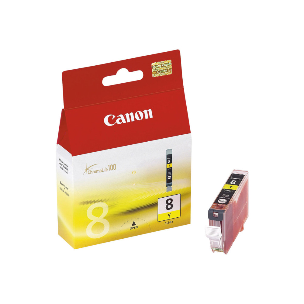 Produktbild för Canon CLI-8Y - gul - original - bläcktank