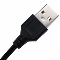 Produktbild för Konstgjord julgran med 50 LED-lampor med stativ Grön 64 cm PVC