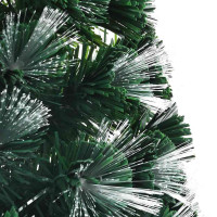Produktbild för Konstgjord julgran med 160 LED-lampor Grön 150 cm PVC