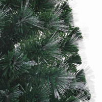 Produktbild för Konstgjord julgran med 250 LED-lampor Grön 210 cm PVC
