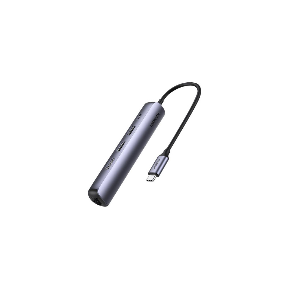 Produktbild för Ugreen - dockningsstation - USB-C - HDMI - 1GbE